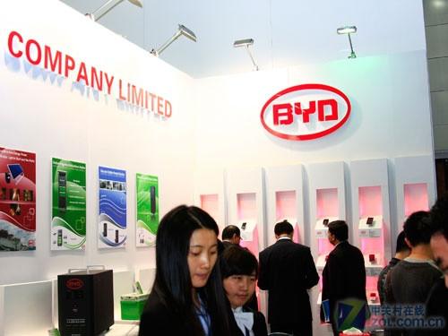 BYD展台:Android2.2系统Tegra2平板现身
